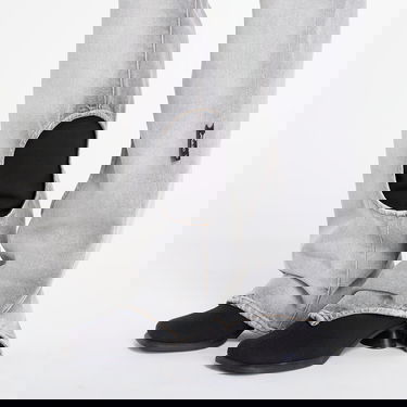 Дънки Off-White Meteor Cut-Out Straight-Leg Denim Pants Сиво | OWYA06AF25DEN0011200, 2