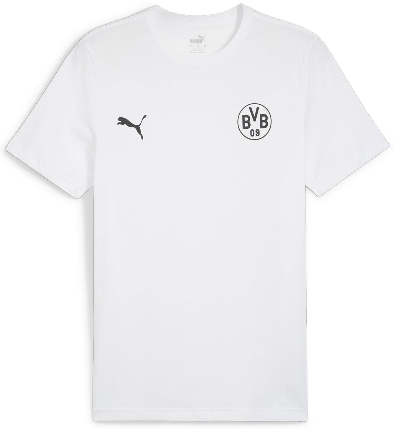Тениска Puma BVB ESS T-Shirt Бяло | 775993-09, 0