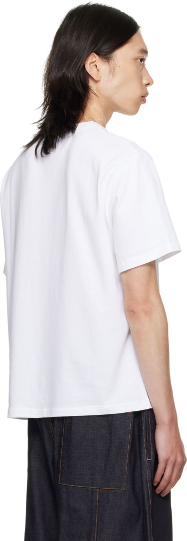 Тениска sage NATION SAGE NATION Short Sleeve Lock T-Shirt Бяло | S043 SS LOCK TEE 100% COTTON W, 2