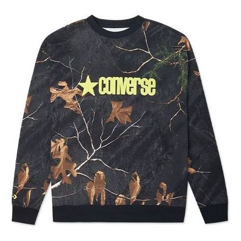 Суитчър Converse Realtree Printed Crewneck Sweatshirt Черно | 10019970-A04, 0