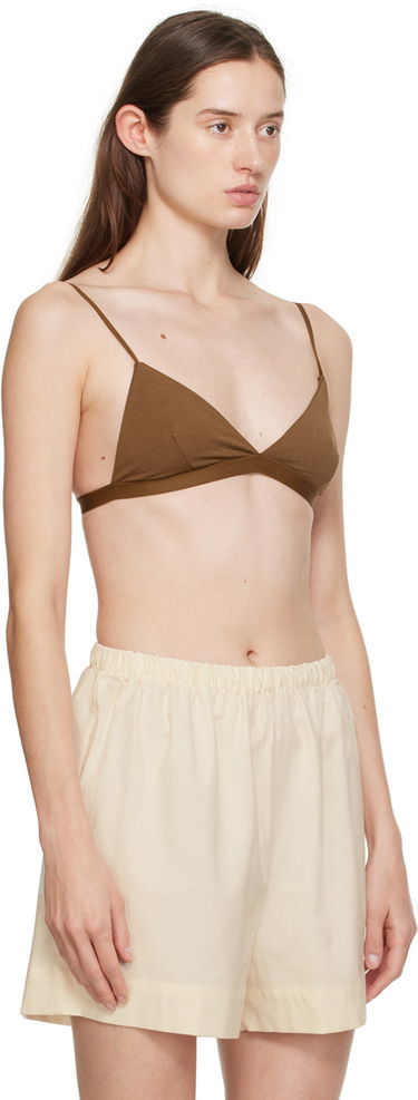 Сутиен Baserange Baserange Mississippi Triangle Bra Кафяво | BRMI-BL-000, 1
