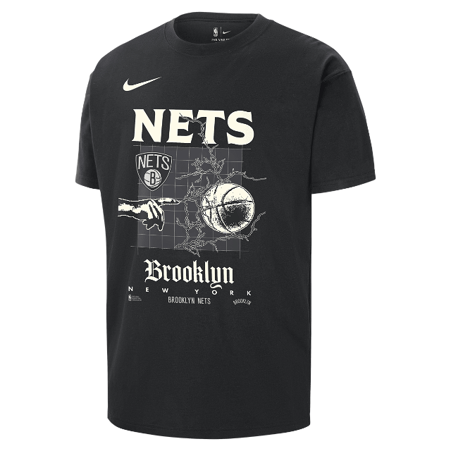 NBA Max90 Brooklyn Nets Courtside Tee
