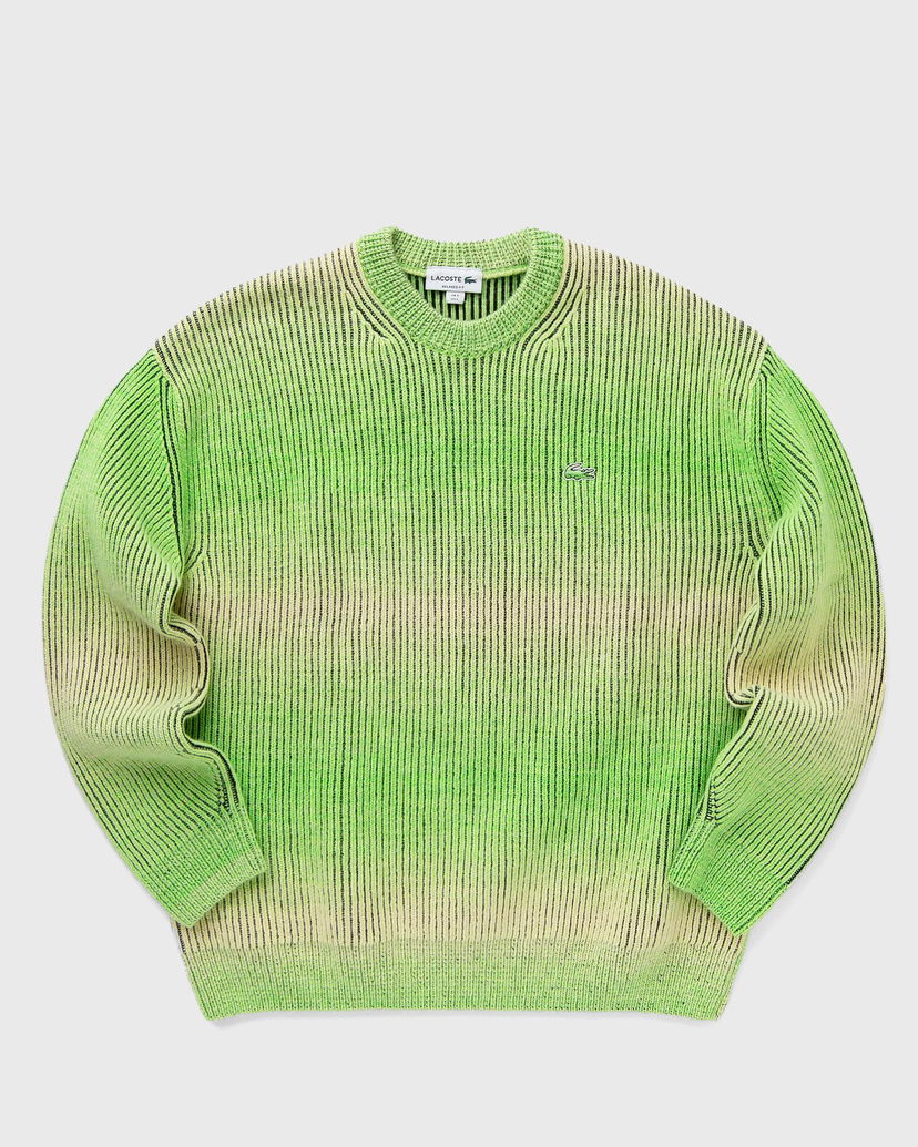 Пуловер Lacoste Pullover With Ombré-Effect Зелено | AH4016-IBU