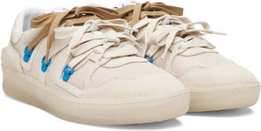 Кецове и обувки LANVIN Beige Clay Sneakers Бежово | FU-SKDK01-LACE-H25, 3