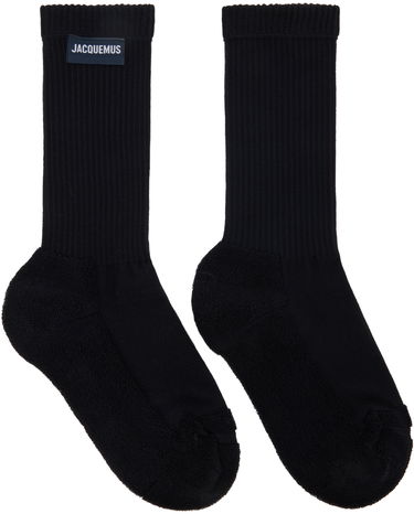 Бельо и чорапи Jacquemus Le Papier 'Les Chaussettes À L'Envers' Черно | 21H213AC004-5000, 0