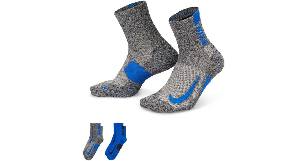 Чорапи Nike Multiplier Running Ankle Socks 2-Pack Многоцветен | sx7556-937, 1