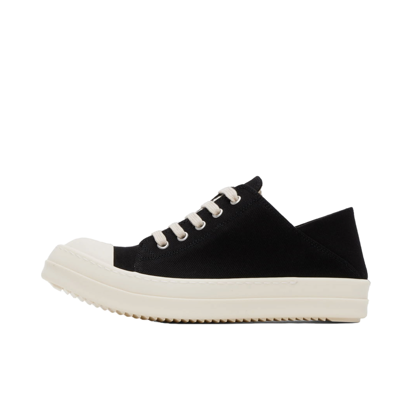 Кецове и обувки Rick Owens Porterville Slip On Sneaks Черно | DS02D2826 DO