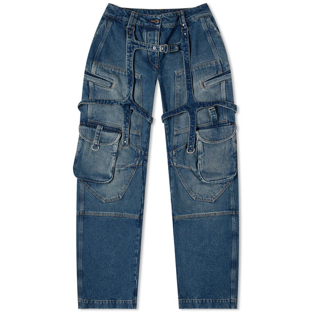 Cargo Oversized Denim Pants