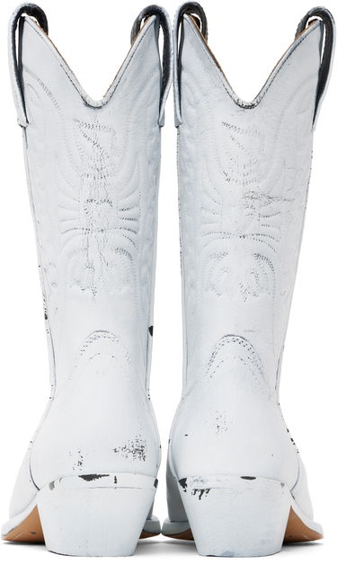 Облекло Maison Margiela MM6 Maison Margiela Painted Cowboy Boots Бяло | S66WW0093 P8299, 1