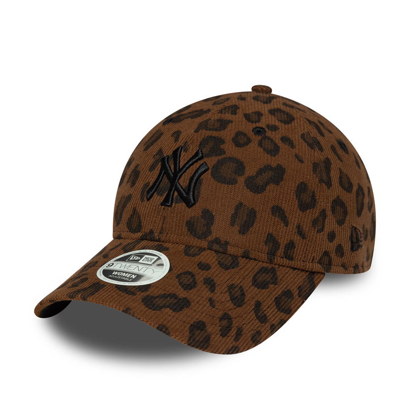 Шапка с козирка New Era Leopard Cord 9TWENTY NY Yankees Adjustable Cap Кафяво | 60691324