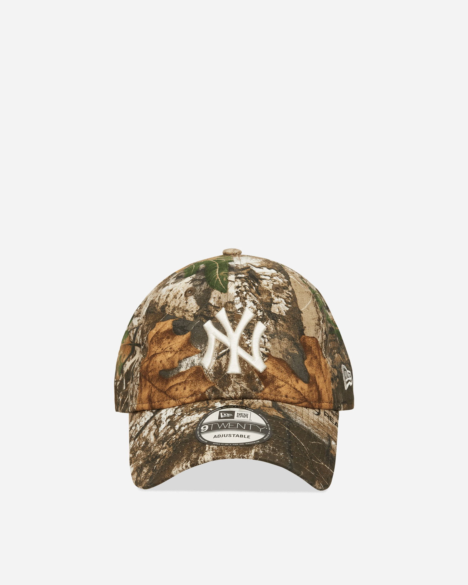 Шапка с козирка New Era New York Yankees Washed Real Tree 9TWENTY Adjustable Cap Кафяво | IH38 999, 1