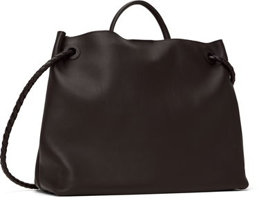 Голяма пазарска чанта Bottega Veneta Large Andiamo Leather Tote Черно | 806010 V4O92, 2