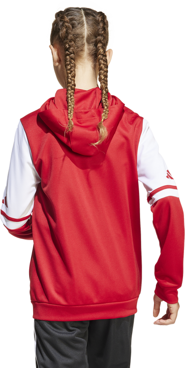 Суитчър adidas Originals SQ25 HOOD Y Hooded Jacket Червено | jd4801, 5
