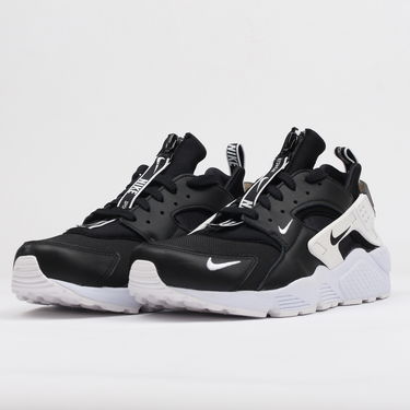 Кецове и обувки Nike Air Huarache Run Premium Zip Черно | BQ6164-001, 0