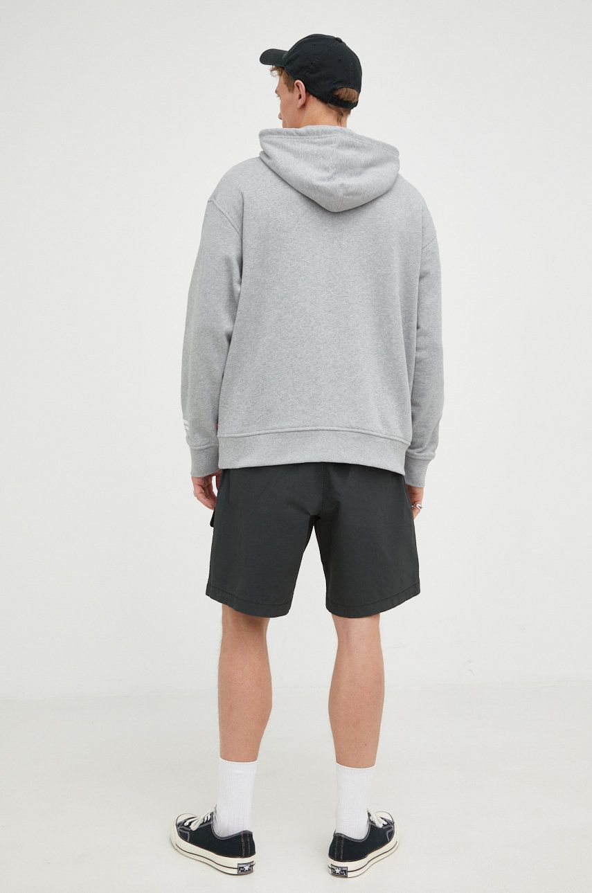 Суитчър Levi's ® Relaxed Graphic Hoodie Сиво | 38479.0117, 1