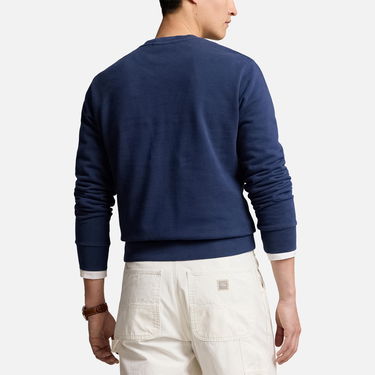 Тениска Polo by Ralph Lauren Polo Ralph Lauren Sweatshirt aus Loopback-Fleece Тъмно синьо | 710916689017, 1