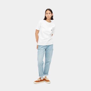 Тениска Carhartt WIP Pocket T-Shirt Бяло | I032215_02_XX, 3