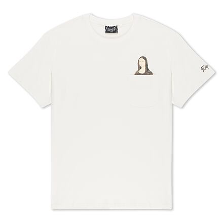 Тениска RIPNDIP Rip N Dip Nermalisa Pocket T-Shirt Бяло | RNDSPR25154, 0