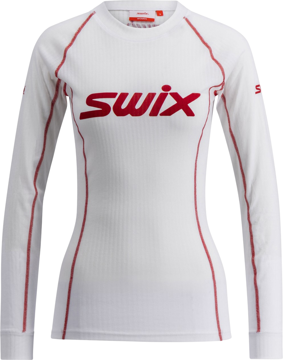 Тениска SWIX RaceX Classic Long Sleeve T-Shirt Бяло | 10110-23-00036, 1