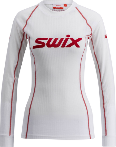 Тениска SWIX RaceX Classic Long Sleeve T-Shirt Бяло | 10110-23-00036, 1