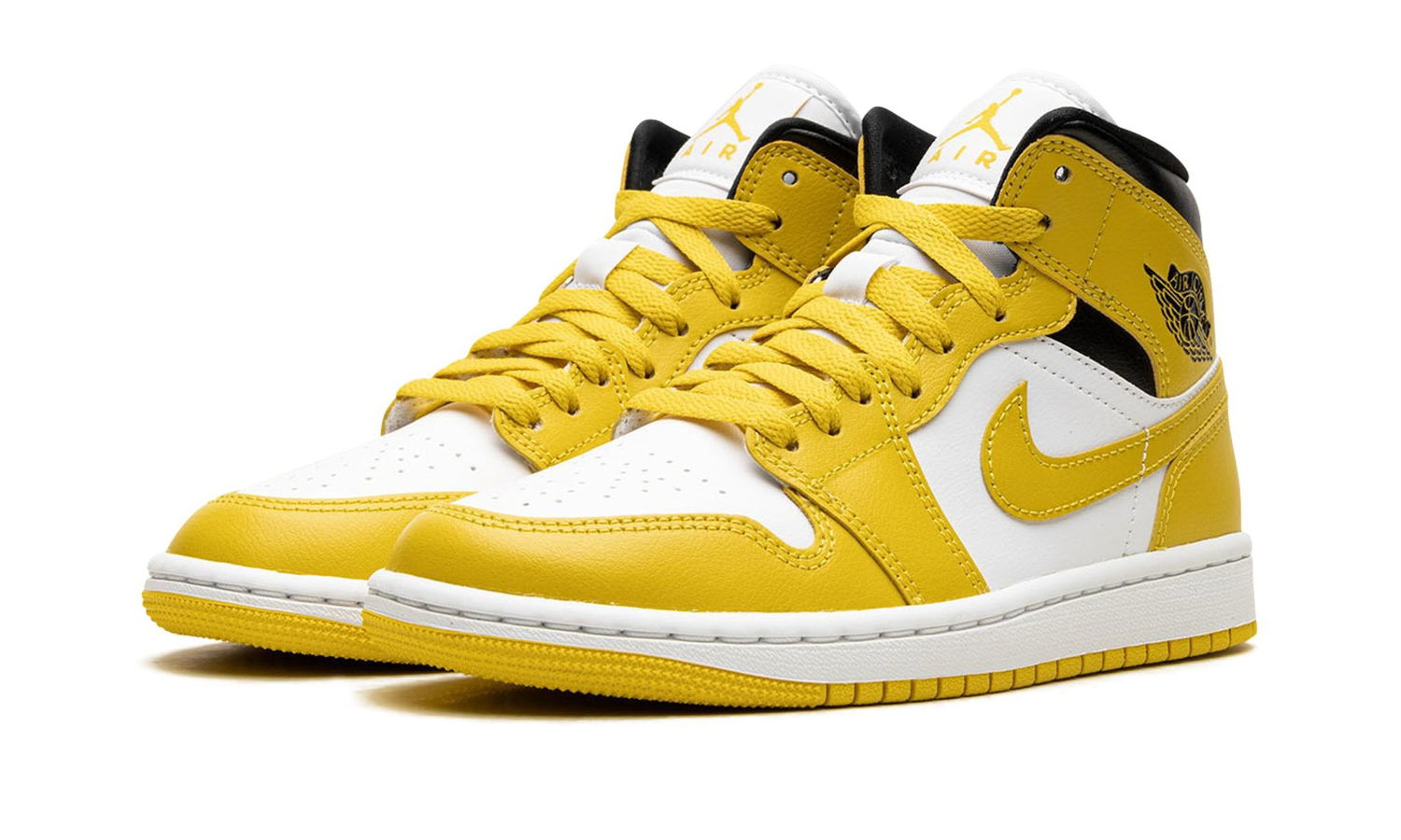 Кецове и обувки Jordan Air Jordan 1 Mid "Vivid Sulfur" W Жълто | Barvy;Černá, 1