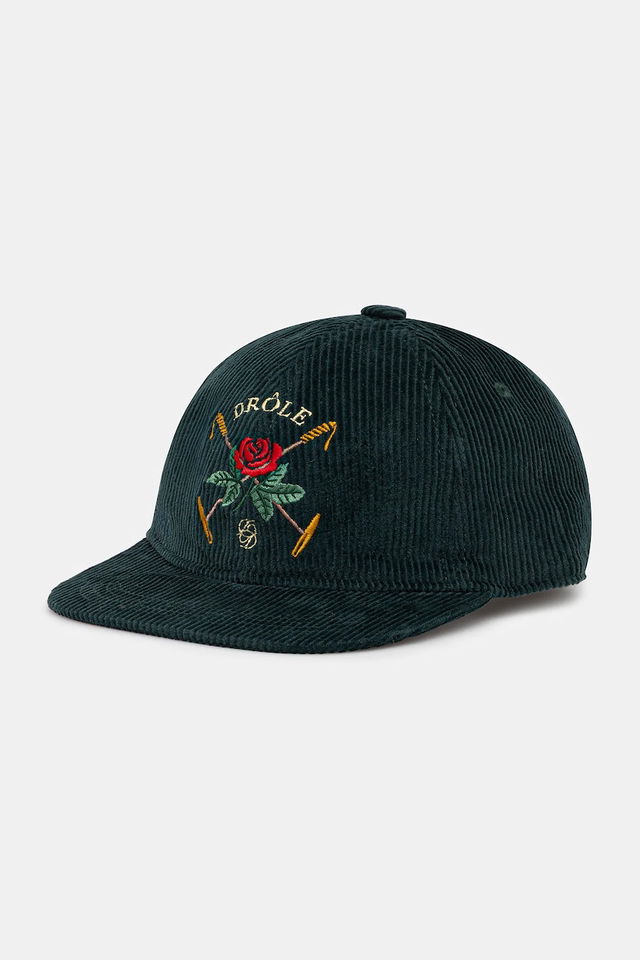 Drôle de Monsieur La Casquette Velours DrUle Rose Corduroy Baseball Cap