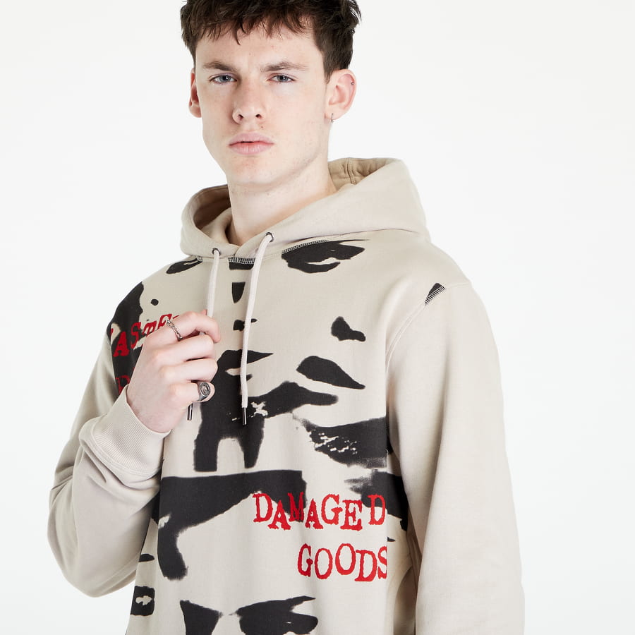 Суитчър Wasted Paris Side Pocket Damaged Goods Hoodie Бежово | 0399007930, 1