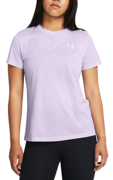 Тениска Under Armour Under Armour Tech Riddle Short Sleeve T-Shirt Лилаво | 1386410-535, 0