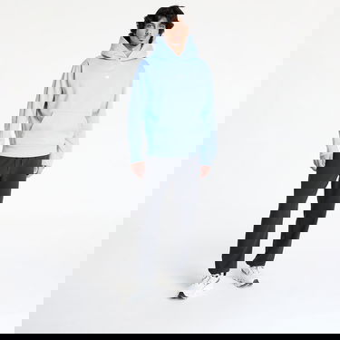 Суитчър New Balance Uniform Hoodie Синьо | MT44583ELE, 4