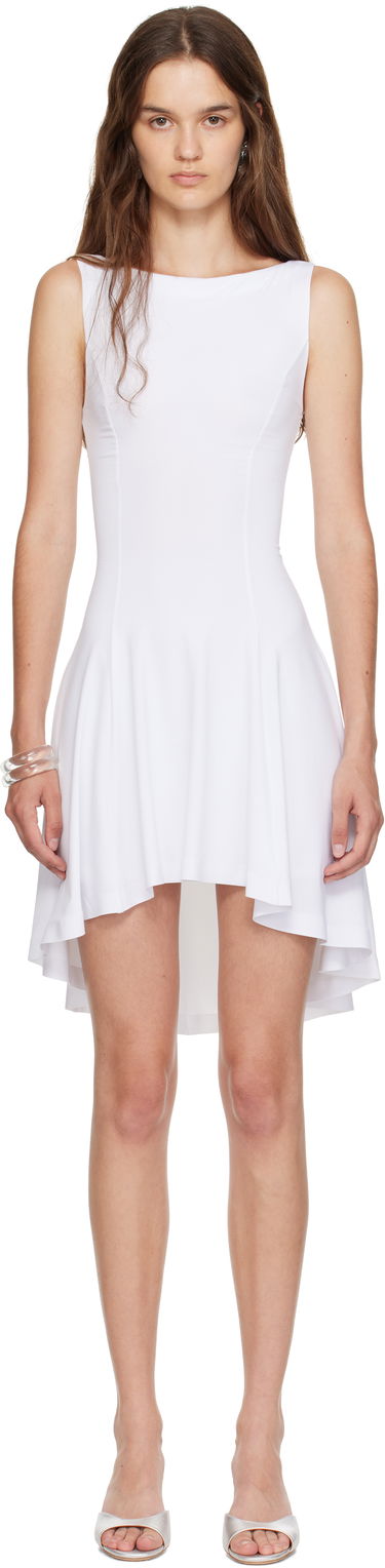 Pокля GUIZIO Guizio Daye Sleeveless Mini Dress Бяло | P25413K012, 0
