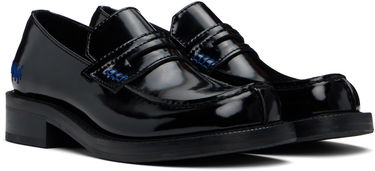 Кецове и обувки ADER ERROR Curve Patent Leather Loafers Черно | BN01SSCS0102BK, 3