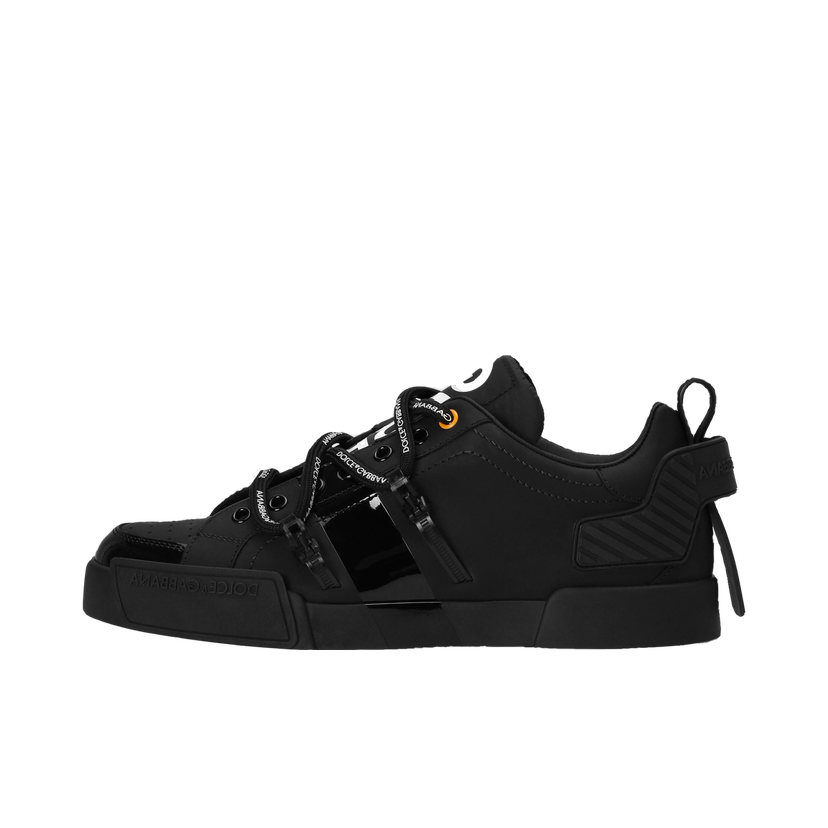 Кецове и обувки Dolce & Gabbana Portofino Calfskin And Patent Leather 45 Черно | CS2328AJ98689690