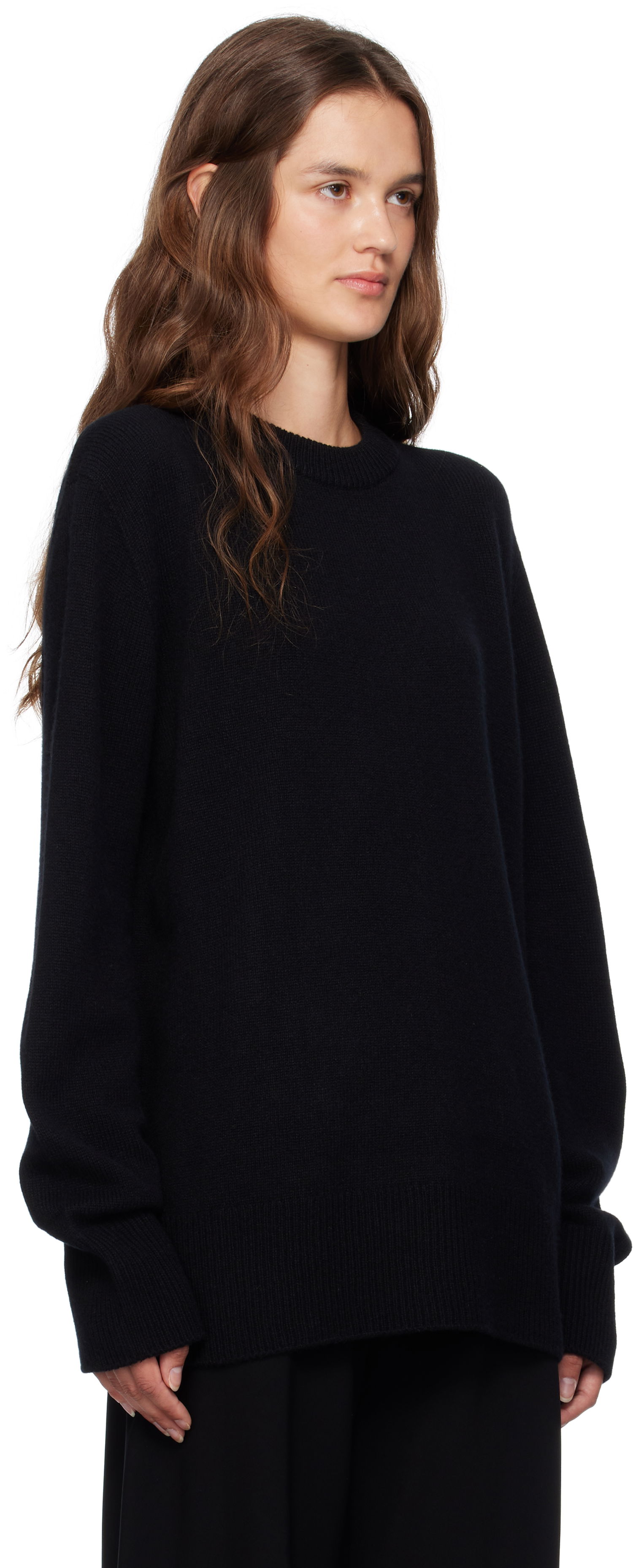 Пуловер The Row Sweater Loose Fit Сиво | 5582-Y184, 1