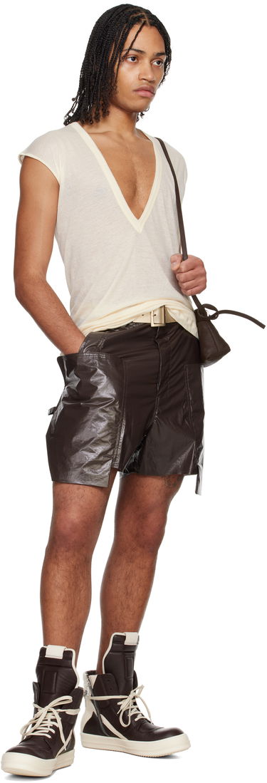 Колани Rick Owens Rick Owens Stooges Metallic Belt Бежово | RA01E0683 LGEMGH, 2