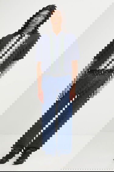 Поло тениска Fred Perry Knitted Short Sleeve Regular Fit Polo Shirt with Vertical Stripes and Classic Collar Многоцветен | M8522, 4