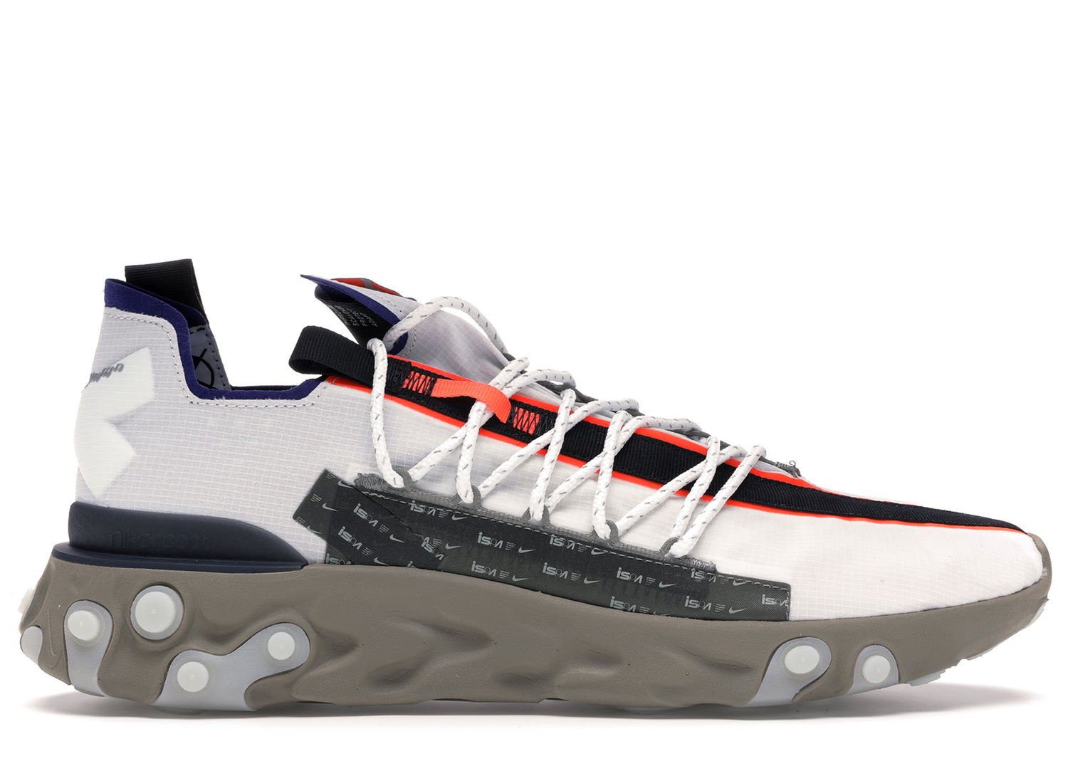 Кецове и обувки Nike ISPA React Low Summit White Бяло | AR8555-100, 0