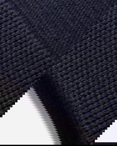 Пуловер Dries Van Noten Sleeveless Sweater Mock Neck Тъмно синьо | 252-021245-2710 509, 4