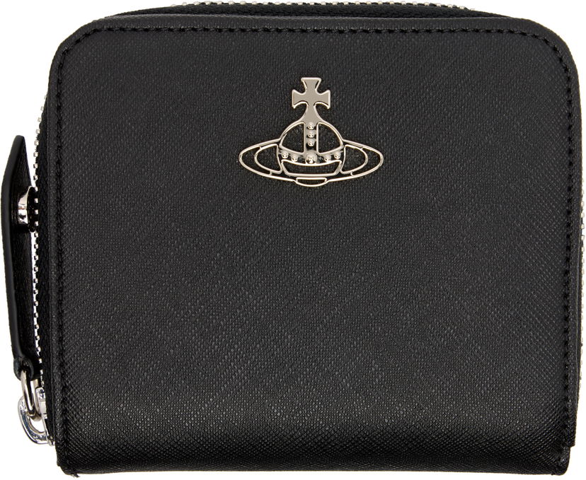 Портфейл Vivienne Westwood Vivienne Westwood Zip Medium Wallet Черно | 5107004JU-S0021-