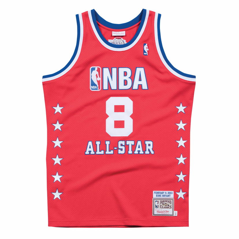 Фланелка Mitchell & Ness NBA Authentic 2003 All-Star Bryant Jersey Червено | AJY4CP19004-ASWSCAR03KBR