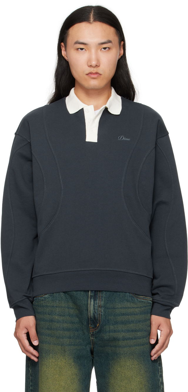 Dime French Terry Rugby Polo