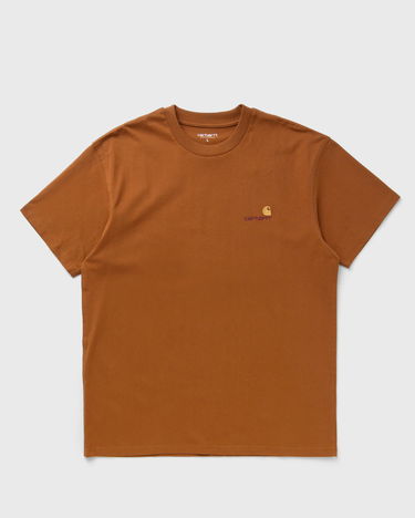 Тениска Carhartt WIP American Script T-Shirt Кафяво | I029956-2LW.XX, 0