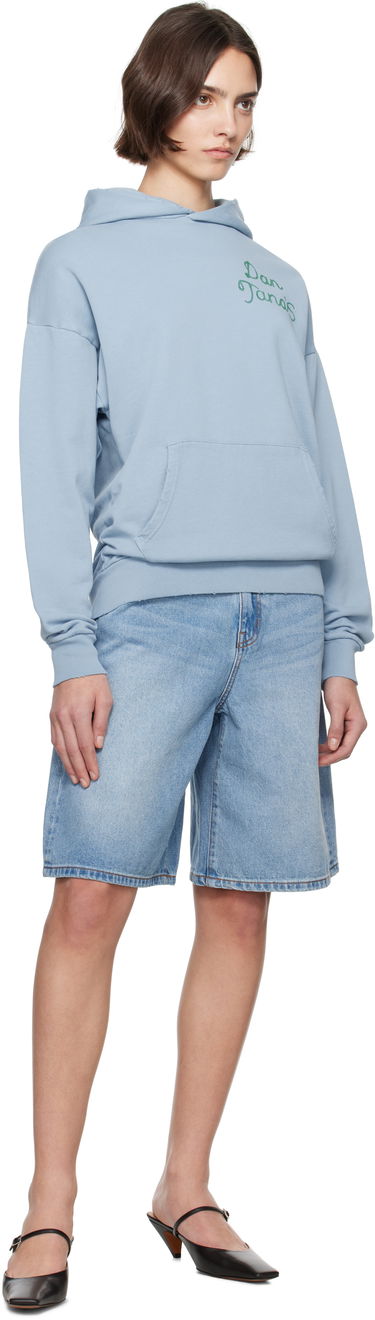 Суитчър RE/DONE Re/Done Modern 'Dan Tanas House' Hoodie Синьо | 488-08UGHD006, 3