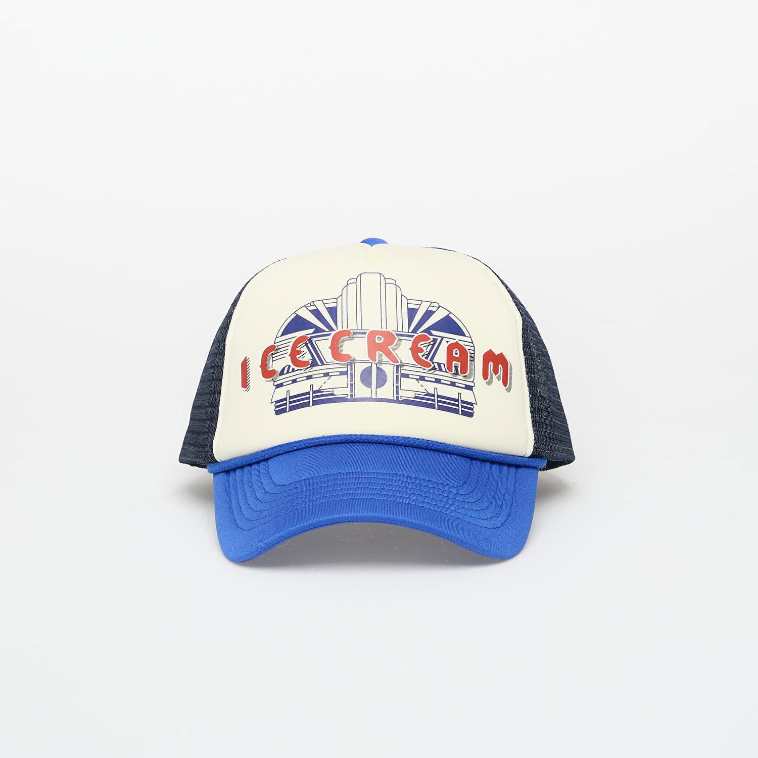 Шапка с козирка BILLIONAIRE BOYS CLUB Icecream Diner Trucker Cap Многоцветен | IC25464 Ecru/ Blue, 0