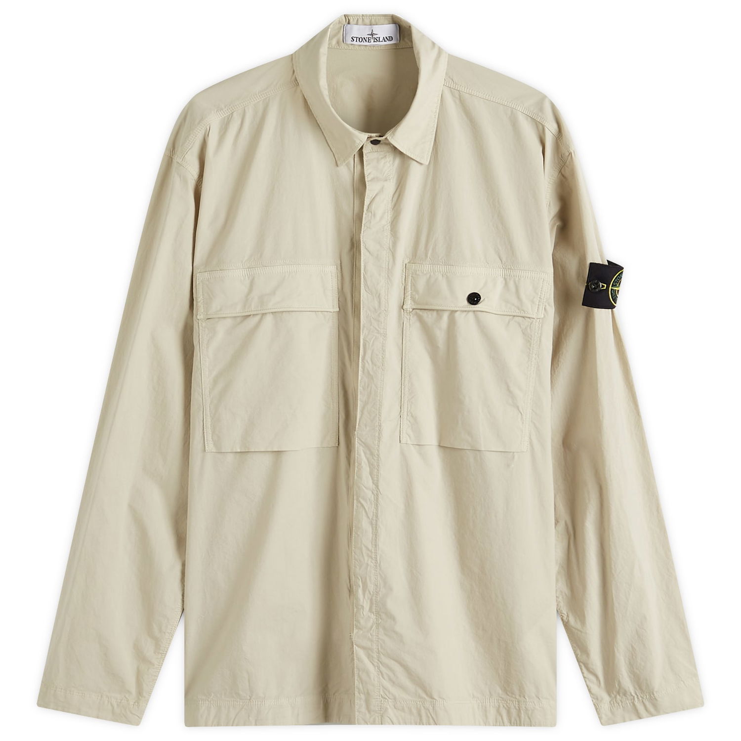Риза Stone Island Tela Paracadute Shirt Jacket, Size Large Бежово | K1S151200015-V0095, 0