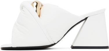 Кецове и обувки JW Anderson JW Anderson Chain Twist Mules Бяло | ANW40090A, 2