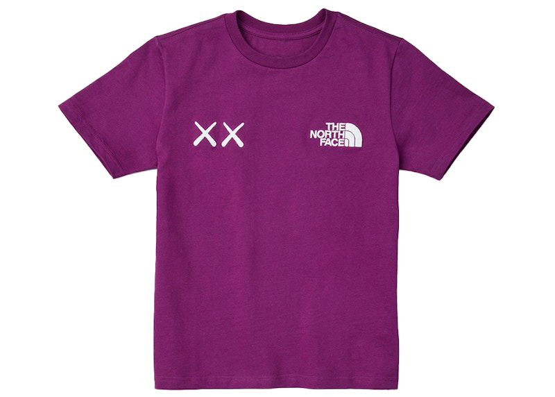Тениска KAWS KAWS x The North Face Youth T-Shirt Синьо | NF0A7WLO, 1