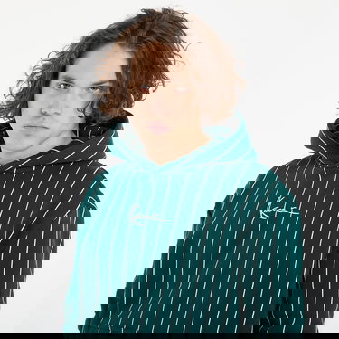 Суитчър Karl Kani Karl Kani Small Signature Essential Pinstripe Hoodie Зелено | PD00008882, 1