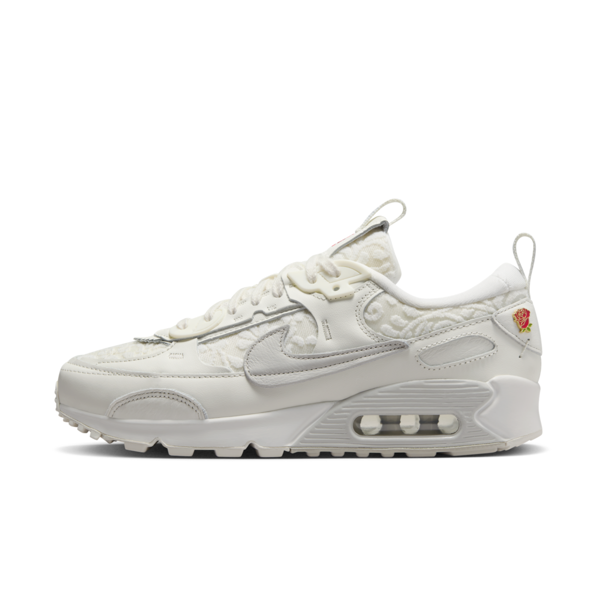 Кецове и обувки Nike Air Max 90 Futura "You Deserve Flowers" Бяло | FZ3777-133, 0