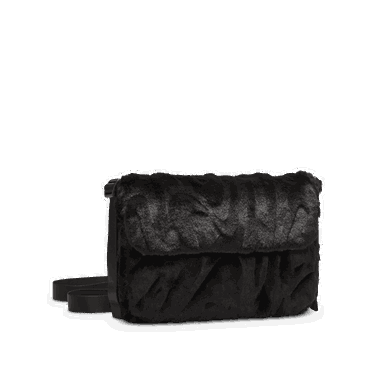 Чанта през рамо Nike Sportswear Futura 365 Faux Fur Crossbody Bag Черно | FZ1326-010, 3