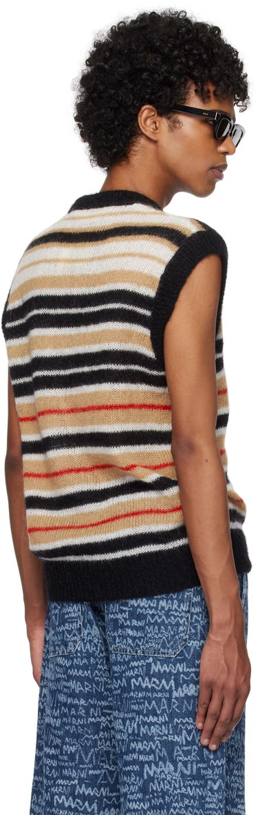 Пуловер Marni Marni Striped Fuzzy Vest Многоцветен | CVMG0136Q0 UFU178, 2